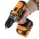 DEKO DKCD20 tool set, screwdriver and Ushm batteries, 20 V, 125 mm 2x4 ah