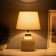 Table lamp "Ovation" 1he14 40w beige 22x22x31cm