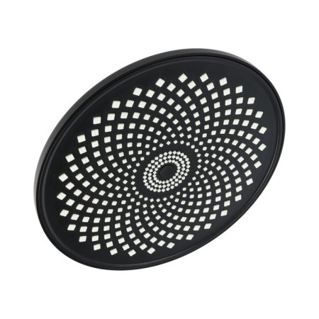 Set of showerrex Zein Z3556, upper on the hinges d = 22 cm, manual 3 modes d = 12 cm, black-3
