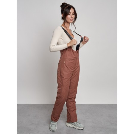 Semicunners of women's winter, size 46, brown color-13