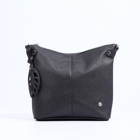 Richet Cross-Boda Bag on a zipper, external pocket, gray color