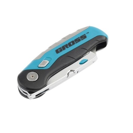 Repair and installation knife GROSS 78882, 175 mm, folding, 2 blades