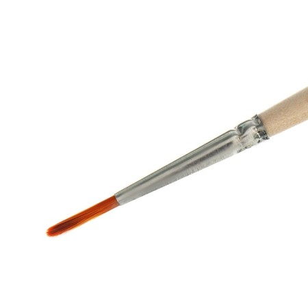 Brush Synthetics Round No. 2 (clip diameter 2 mm; hair length 12 mm), wooden handle, calligrata-4