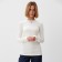 Women's longing with the assembly Minaku: Casual Collection Color Ecrew, rr 44