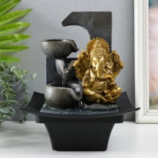 The desktop fountain from the network, the backlight 
