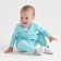 Kit for children (jacket and pants) minku, blue color, height 110 cm