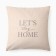 Case on the pillow Ethel "Stay Home", 40*40 cm, 100 p/e, velor