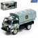 Metal machine "UAZ 452. OMON", inertia, 1:43