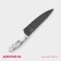 Kitchen knife - chief of the shade "marble", blade 20 cm