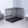 Dogs for dogs No. 4 with a pallet, folding, 94 x 64 x 72 cm