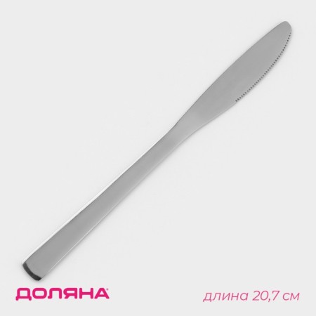 Knife table shade made of stainless steel "Optima", length 20.7 cm, thickness 2 mm
