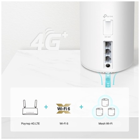 Mesh module TP-Link AX1800 with support for 4G+ Deco X20-4G (1-Pack)-4