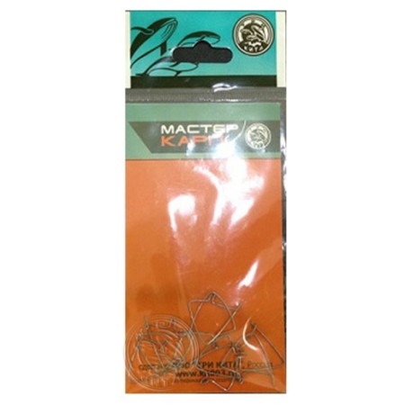 Clips No. 4 for maggots, triangular, 10 pcs