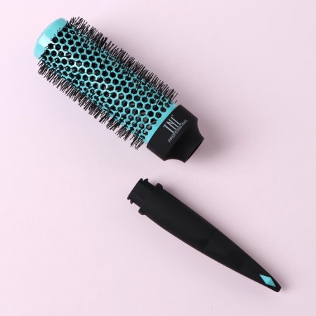 Thermal caring is professional, ventilated, d = 3.2 cm, turquoise color/black-3