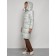 Coat insulated winter female, size 50, color light green