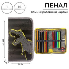 Penal 1 section, 115 x 205 mm, with a filling of 16 items, calligrata 