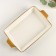 Porcelain baking form rectangular shares "Cosmos", 2100 ml, 34 × 20.5 × 5.5 cm, blue color