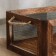 ITALYA storage basket, 40 × 30 × 18 cm, dark tree color