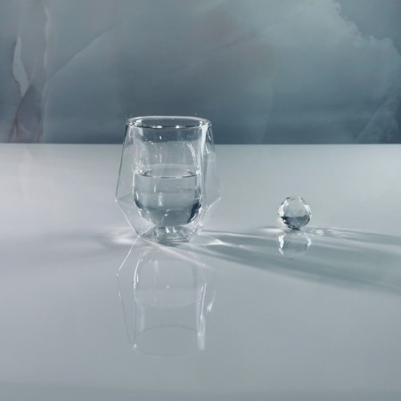 Set of glasses Lenardi, glass, 200 ml, 2 pcs