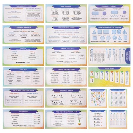 A set of a first grader in the Calligrata folder “Back to School”, 70 items, with benefits-7