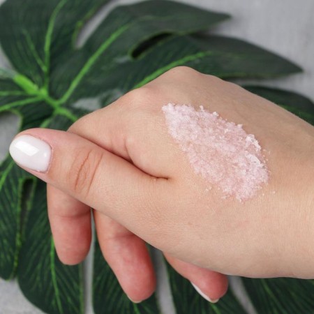 Salt scrub "Avokato", 800 g, fragrance of strawberries, Beauty Fox-4