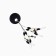 Stop with a swivel Namazu Rolling Swivel Pearl Beads and Olive Rubber Stopper, size L, 4 pcs.