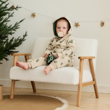 New Year. Costume (hoodies and trousers) I am "spruce branches", height 86-92 cm-6