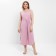 Bogochka female (midi) minku: Home Collection Pink color, size 52