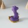 Polystone souvenir "Snake with a wish and money" MIX 5x4x7 cm