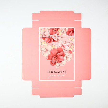 Gift folding box, packaging, “March 8”, 30 x 20 x 9 cm-6