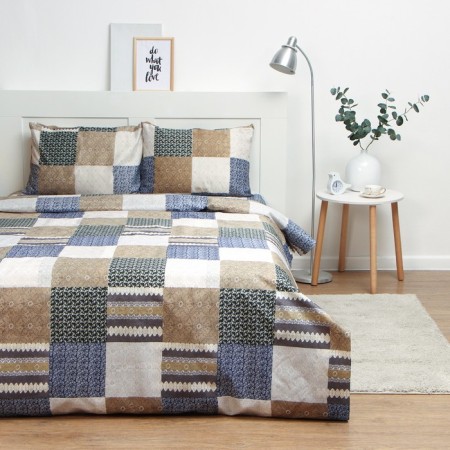 Bed linen 2 joint venture and I am “Patchwork”, 173x215cm, 175x214cm, 50x70cm-2pcs, 60g/m2, microfiber-2
