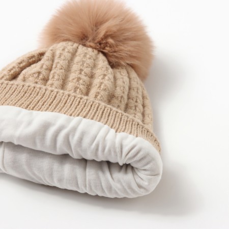 Hat crumb I, p. 48-50cm, 1-3 years old, beige-1