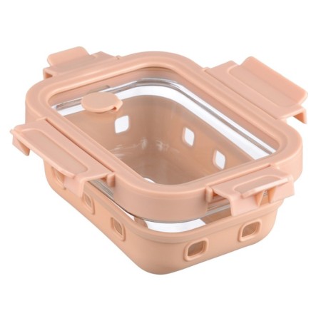 Container for baking, storage and carrying of products in the Smart Solutions cover, beige color, 370 ml-2