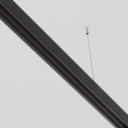 Direct Connector for the Technical Tra034C-21b, 8x2.2 cm overhead track system, black color-5