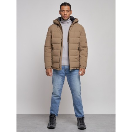 Sports male Winter, size 58, brown color
