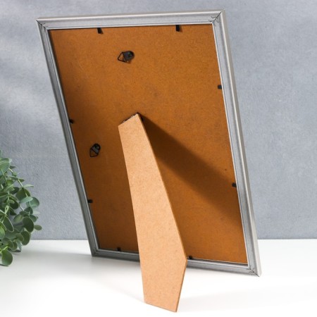 Photo frame Plastic "Julia" 21x30 cm, silver-2