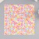 Color Washi-paper for decor "Summer", 15x15cm, self-adhesive set of 12 sheets, 6 designs