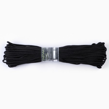 Paracord 550, nylon, black, d - 4 mm, 30 m-1