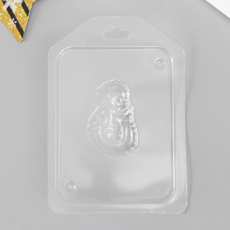 The plastic form "Dragon sleeps" 5.9x3.7 cm-2