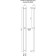 Terminus duo electric heated towel rail "Prof", 1600x110 mm, chrome
