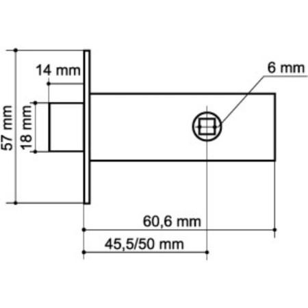 Smeal valve Armadillo DB 920-45-25 SN SKIN, matte chromium-1