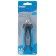 Delight claw-co-co-co-co -ine, medium, with a stop, black and blue