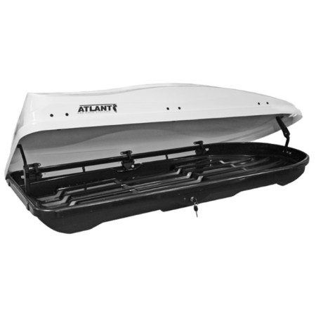 Boxing Atlant Diamond 430l, 184x80x44, white gloss, bilateral opening-2