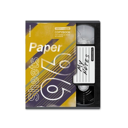 Notebook 96 sheets in the Erichkrause VHS cage, matte, lamination, 5V, mix-5