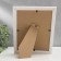 Photo frame 15x20 281s white with silver (plastic screen)