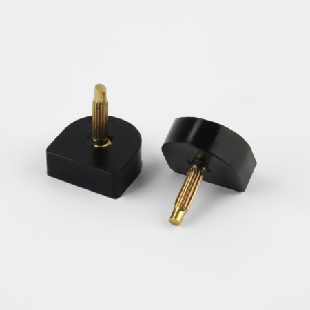 Heels for heels, 16 × 16 × 6 mm, 2 pcs, black color-1