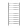 Water towel Domoterm "Calipso" P10, 500x1000 mm, chrome