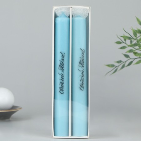 Candles are high with the application of “Light Easter!”, 2 pcs., Blue, 19 x 2.1 cm.-2