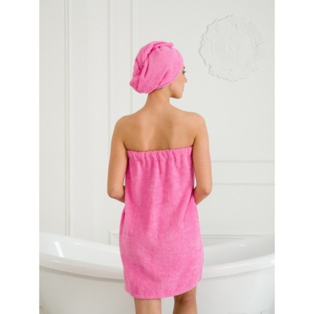 Set for a female bath: Chalma, Pareo, Mittens, S-L size-2