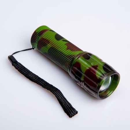 Manual lantern "camouflage", 3 aaa, 10 x 3.5 cm-4